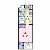 ミライア 205 ｜ 岡山県倉敷市美和１丁目（賃貸マンション1K・2階・27.84㎡） その2