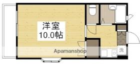 岡山県岡山市北区富原（賃貸アパート1R・1階・27.69㎡） その2