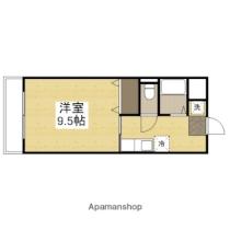 岡山県岡山市北区富田町２丁目（賃貸マンション1K・6階・31.00㎡） その2