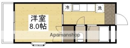 岡山県岡山市北区今８丁目(賃貸マンション1K・3階・26.32㎡)の写真 その2