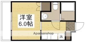 岡山県岡山市北区北方２丁目（賃貸マンション1R・4階・18.68㎡） その2