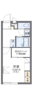 レオパレス伊料 110｜岡山県岡山市東区瀬戸町沖(賃貸アパート1K・1階・21.81㎡)の写真 その2