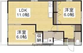 岡山県倉敷市玉島長尾（賃貸アパート2LDK・1階・54.61㎡） その2