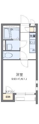 クレイノサンアクール 101｜岡山県岡山市北区東古松２丁目(賃貸アパート1K・1階・20.75㎡)の写真 その2