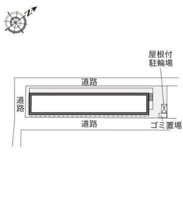 レオパレスルリームII 106｜岡山県岡山市北区南方５丁目(賃貸アパート1K・1階・19.87㎡)の写真 その14