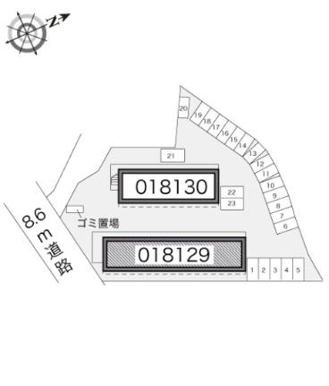 レオパレス西市Ａ 203｜岡山県岡山市南区西市(賃貸アパート1K・2階・22.70㎡)の写真 その16