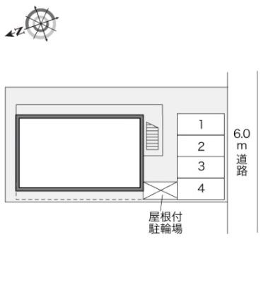 レオパレス鴨川II 104｜岡山県岡山市北区北長瀬表町２丁目(賃貸アパート1K・1階・22.35㎡)の写真 その17