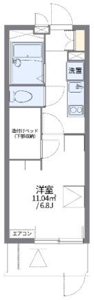 レオパレスサンフラワー中庄 102｜岡山県倉敷市中庄(賃貸マンション1K・1階・19.87㎡)の写真 その2