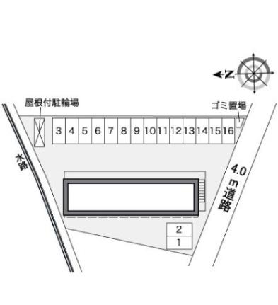 レオパレスベル新福 208｜岡山県岡山市南区新福１丁目(賃貸アパート1K・2階・20.28㎡)の写真 その15