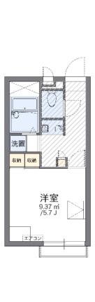 レオパレスジェイ新福 213｜岡山県岡山市南区新福１丁目(賃貸アパート1K・2階・20.28㎡)の写真 その2