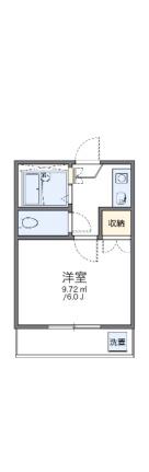 レオパレス中野第7 203｜岡山県岡山市北区十日市東町(賃貸アパート1K・2階・18.18㎡)の写真 その2