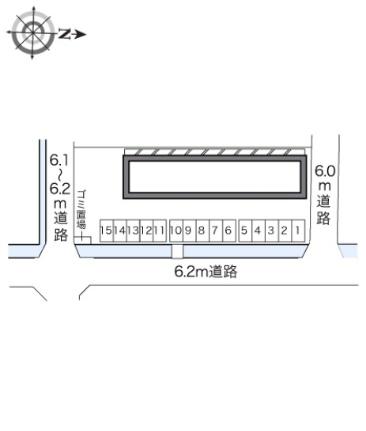 レオパレスグリーンウッド 209｜岡山県岡山市南区新保(賃貸アパート1K・2階・26.08㎡)の写真 その15