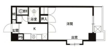 恒和レジデンス 1007 ｜ 岡山県岡山市北区東古松２丁目（賃貸マンション1K・10階・29.81㎡） その2