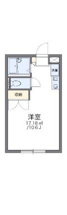 レオパレスＮＡＩＴＯＵＢ 107｜岡山県倉敷市堀南(賃貸アパート1K・1階・22.86㎡)の写真 その2