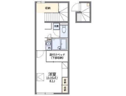 レオパレスソレイユ　ハマナカ 207 ｜ 岡山県浅口郡里庄町大字浜中（賃貸アパート1K・2階・28.02㎡） その2