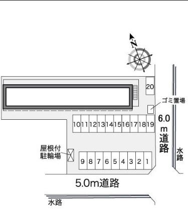 レオパレスウイング新福 101｜岡山県岡山市南区新福１丁目(賃貸アパート1K・1階・20.28㎡)の写真 その16