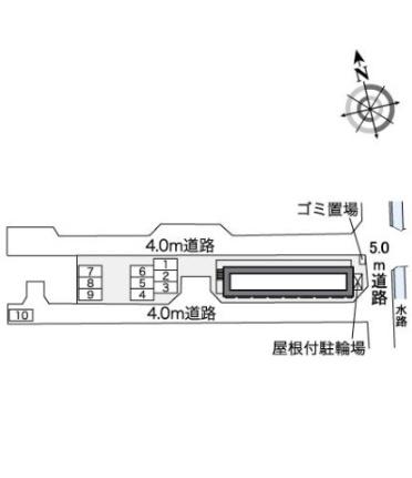 レオパレス操 102｜岡山県岡山市南区豊成１丁目(賃貸アパート1K・1階・19.87㎡)の写真 その15