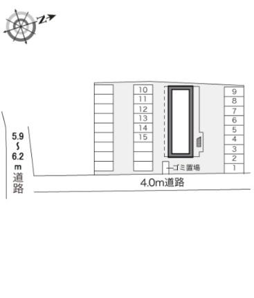 レオパレス浜野一丁目 304｜岡山県岡山市南区浜野１丁目(賃貸マンション1K・3階・23.18㎡)の写真 その16