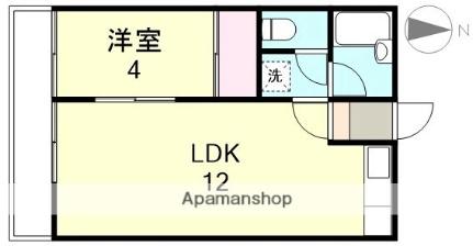 サニーコート中庄  ｜ 岡山県倉敷市中庄（賃貸アパート1LDK・2階・33.12㎡） その2