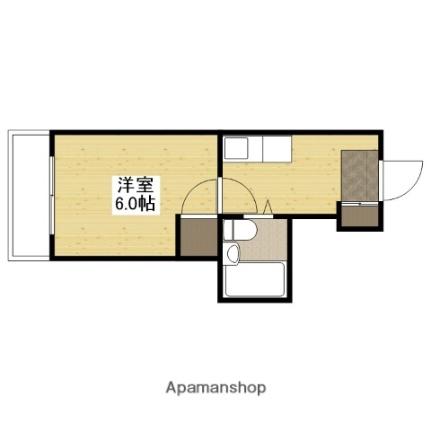 ハーシオンフルタI 406｜広島県広島市安佐南区西原２丁目(賃貸マンション1K・4階・19.44㎡)の写真 その2