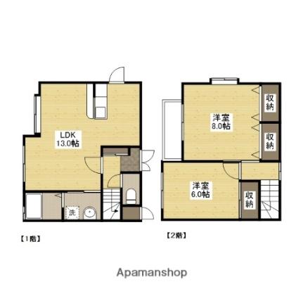 グリーンヒルズＢ 1｜広島県広島市安佐南区八木３丁目(賃貸テラスハウス2LDK・1階・64.59㎡)の写真 その2