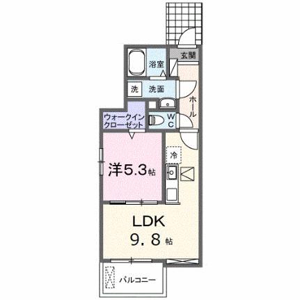 エム　スクエア 103｜広島県広島市東区戸坂出江１丁目(賃貸アパート1LDK・1階・37.97㎡)の写真 その2