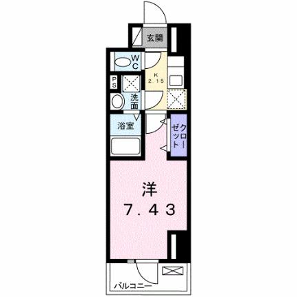 プラーサート　南観音 303｜広島県広島市西区南観音４丁目(賃貸マンション1K・3階・26.08㎡)の写真 その2