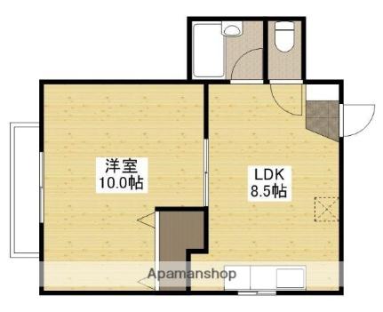 広島県広島市中区宝町(賃貸マンション1LDK・4階・35.80㎡)の写真 その2