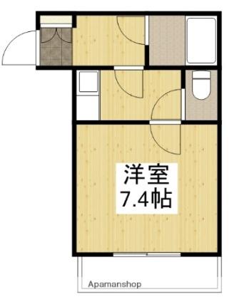 大福マンション三吉 301｜広島県福山市三吉町南１丁目(賃貸マンション1K・3階・23.80㎡)の写真 その2