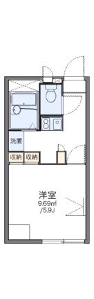 レオパレスＭＲＥ 201｜広島県福山市新涯町２丁目(賃貸アパート1K・2階・20.28㎡)の写真 その2