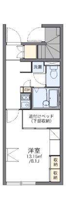 レオパレス連 107｜広島県福山市神辺町(賃貸アパート1K・1階・23.60㎡)の写真 その2