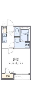 クレイノ西深津 105｜広島県福山市西深津町６丁目(賃貸アパート1K・1階・22.28㎡)の写真 その2