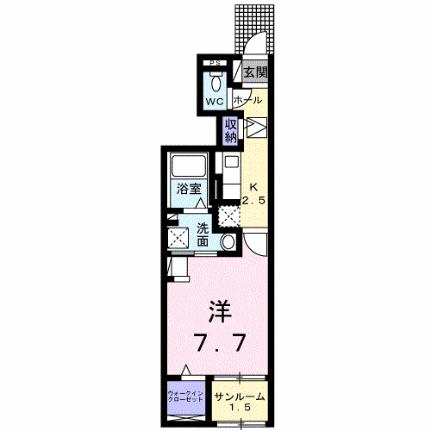 アクティブカーサ　8 103｜広島県広島市安佐南区緑井４丁目(賃貸アパート1K・1階・29.12㎡)の写真 その2