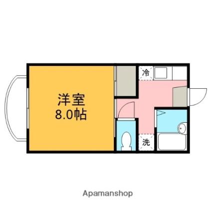 コーポオオカドIIＢ 15｜広島県東広島市西条町寺家(賃貸マンション1K・1階・24.08㎡)の写真 その2