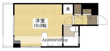 清水ハイツ 303｜広島県広島市中区南竹屋町(賃貸マンション1R・3階・24.30㎡)の写真 その2