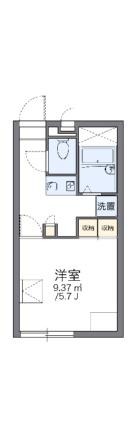 レオパレスコンフォートくるめ木 101｜広島県広島市東区戸坂くるめ木１丁目(賃貸アパート1K・1階・20.28㎡)の写真 その2