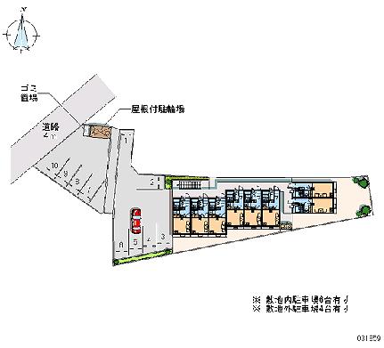 レオパレスコンフォートくるめ木 204｜広島県広島市東区戸坂くるめ木１丁目(賃貸アパート1K・2階・20.28㎡)の写真 その16