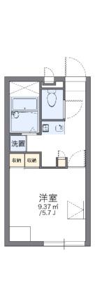 レオパレスＦｒｉｅｎｄｓIII 105｜広島県広島市東区戸坂惣田１丁目(賃貸アパート1K・1階・20.28㎡)の写真 その2