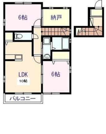 ネクスト吉村II 201号室｜広島県広島市東区中山東１丁目(賃貸アパート2SLDK・2階・63.62㎡)の写真 その2