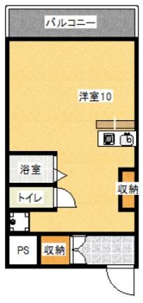 ウィンディア舟入南 204号室｜広島県広島市中区舟入南２丁目(賃貸マンション1K・2階・20.00㎡)の写真 その2