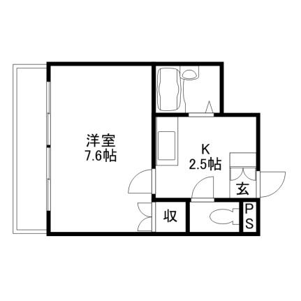 コーポリヴィエール39 00102｜広島県広島市安佐南区東野２丁目(賃貸アパート1K・1階・22.45㎡)の写真 その2