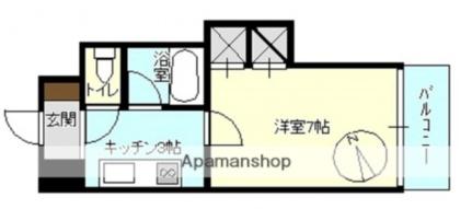 ＥＰＯＣＨ21 105 ｜ 広島県広島市安佐南区長楽寺２丁目（賃貸マンション1K・1階・24.31㎡） その2