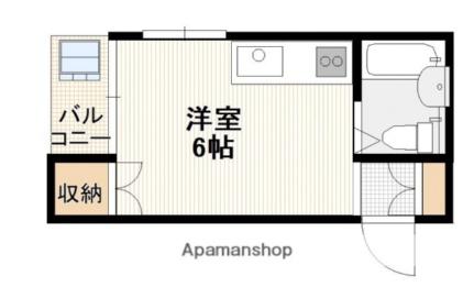 アメニティ西原（旧Ｍｉｙｕ西原） 402｜広島県広島市安佐南区西原９丁目(賃貸マンション1R・4階・20.00㎡)の写真 その2