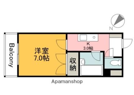 ハイムエトワール 304｜広島県広島市安佐南区長束西１丁目(賃貸マンション1K・3階・21.60㎡)の写真 その2