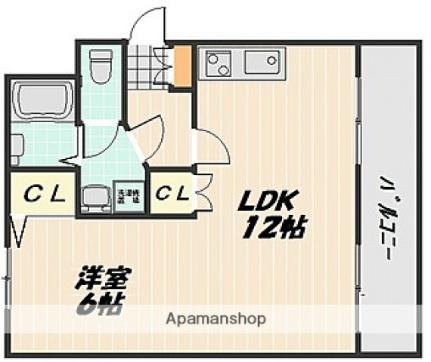 スカイシティ5番館 211｜広島県広島市安佐南区東野１丁目(賃貸マンション1R・2階・38.00㎡)の写真 その2