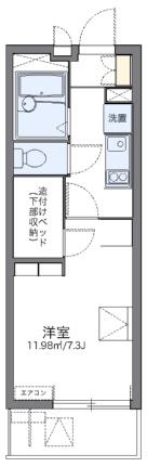 レオパレスさくらII 108｜広島県広島市安佐南区八木９丁目(賃貸マンション1K・1階・20.81㎡)の写真 その2