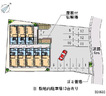 レオパレスグラシューズＫ 201｜広島県広島市佐伯区利松３丁目(賃貸アパート1K・2階・23.18㎡)の写真 その17