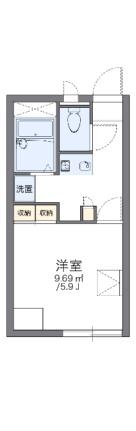 レオパレスグリーン・ビュー・五日市 203｜広島県広島市佐伯区八幡５丁目(賃貸アパート1K・2階・20.28㎡)の写真 その2