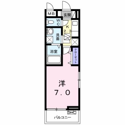 グラン　ドォール 101｜広島県広島市佐伯区五日市駅前２丁目(賃貸アパート1K・1階・26.09㎡)の写真 その2