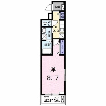 二番館 201｜広島県広島市西区小河内町２丁目(賃貸アパート1K・2階・31.21㎡)の写真 その2